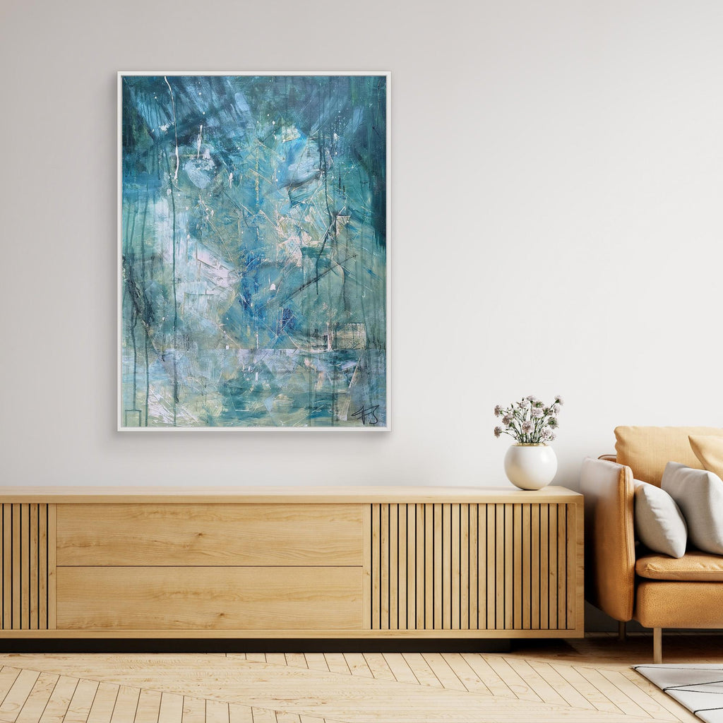 - Mystic nature PRINT on canvas - wooden/white/black frame