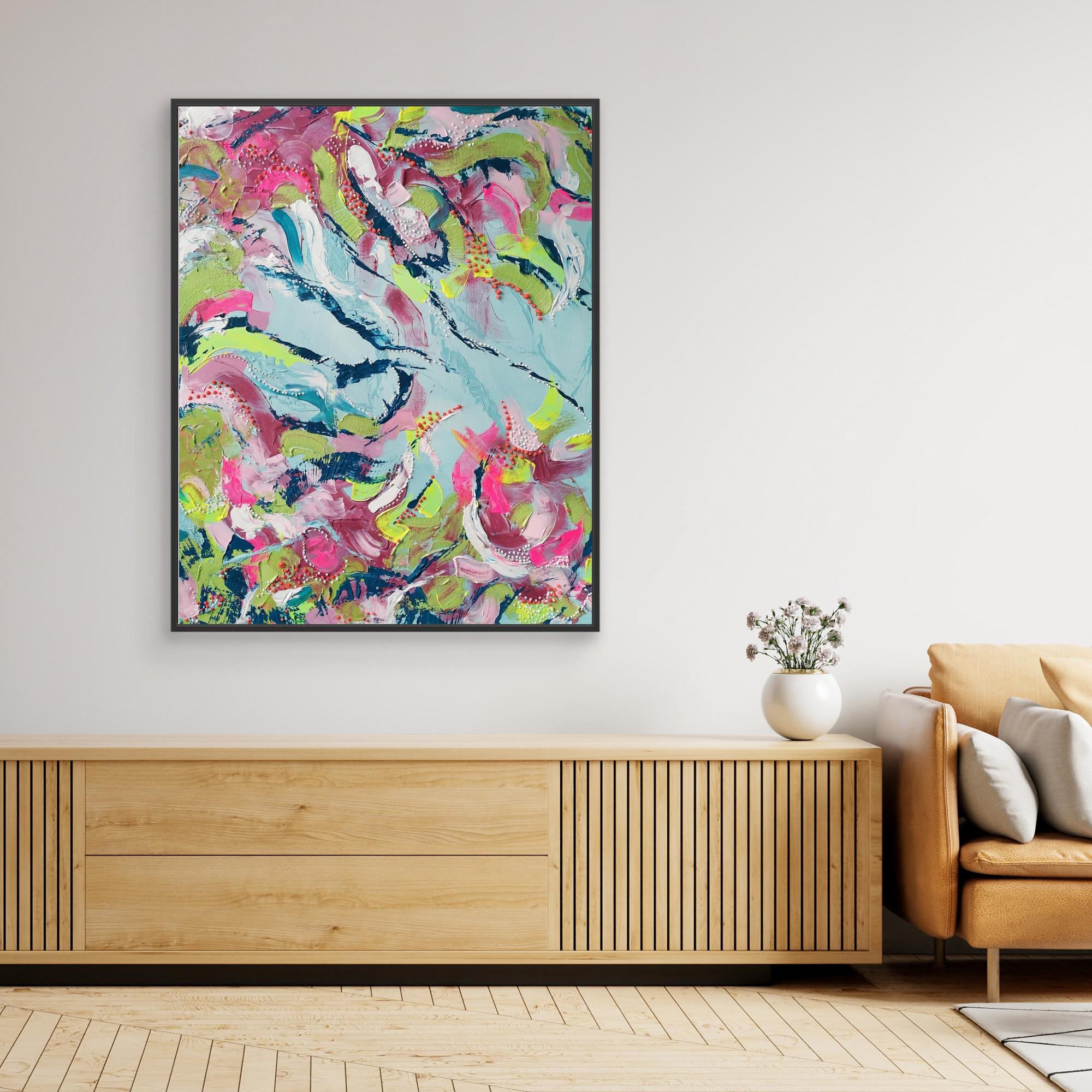 - SEA II.0 PRINT on canvas - wooden/white/black frame