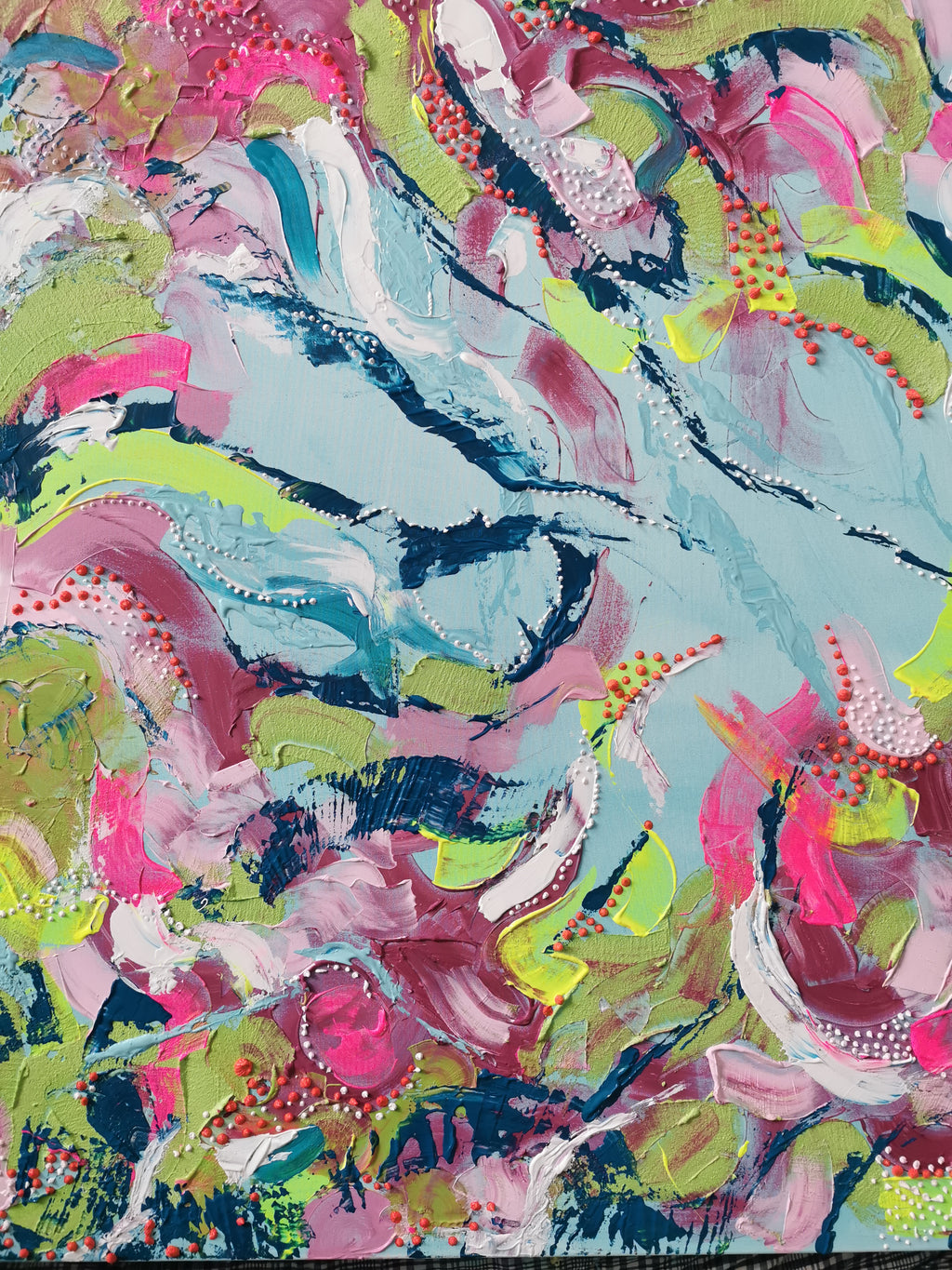 - SEA II - Unikat auf Leinwand 100 x120cm