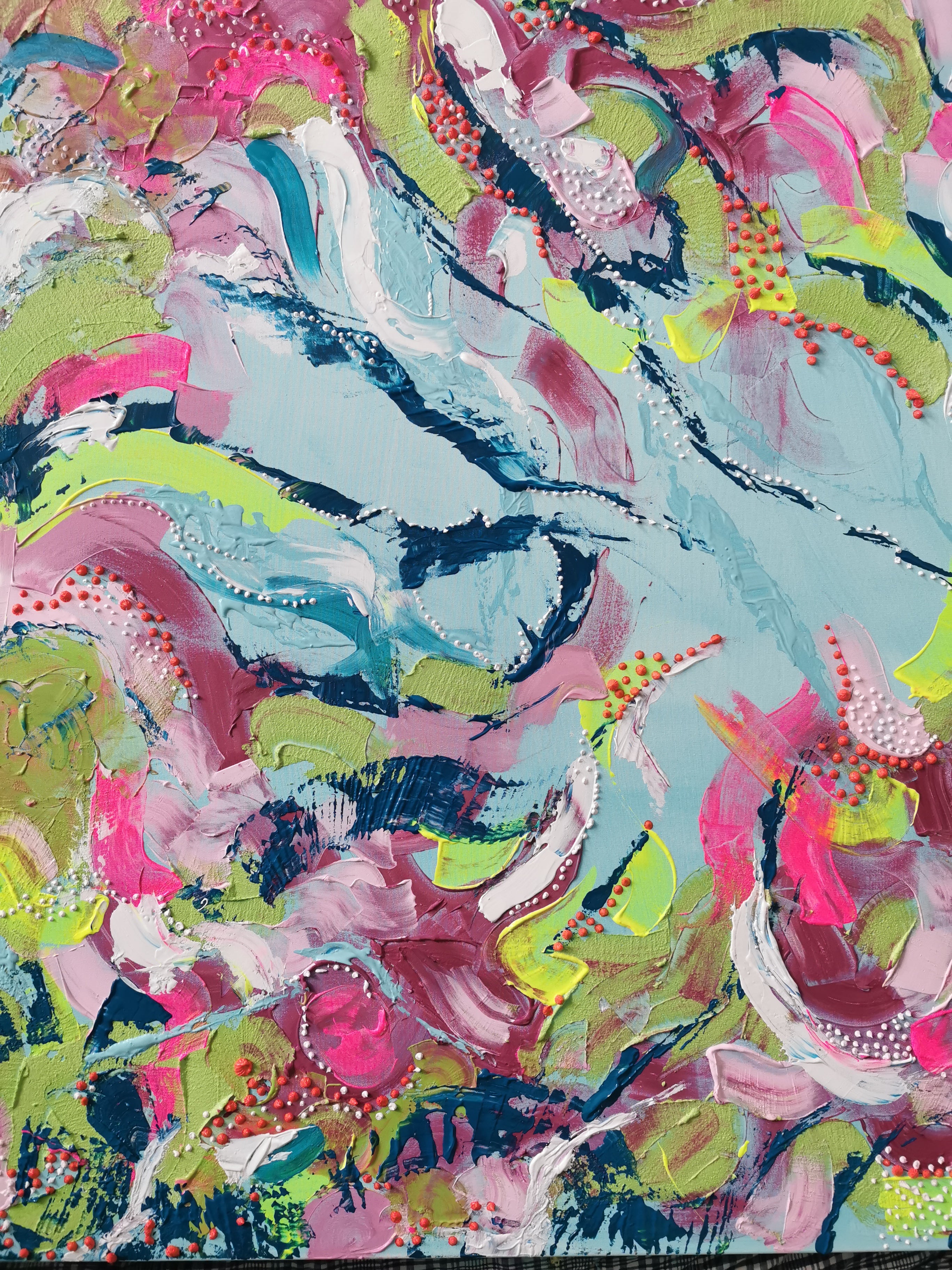 - SEA II - Unikat auf Leinwand 100 x120cm