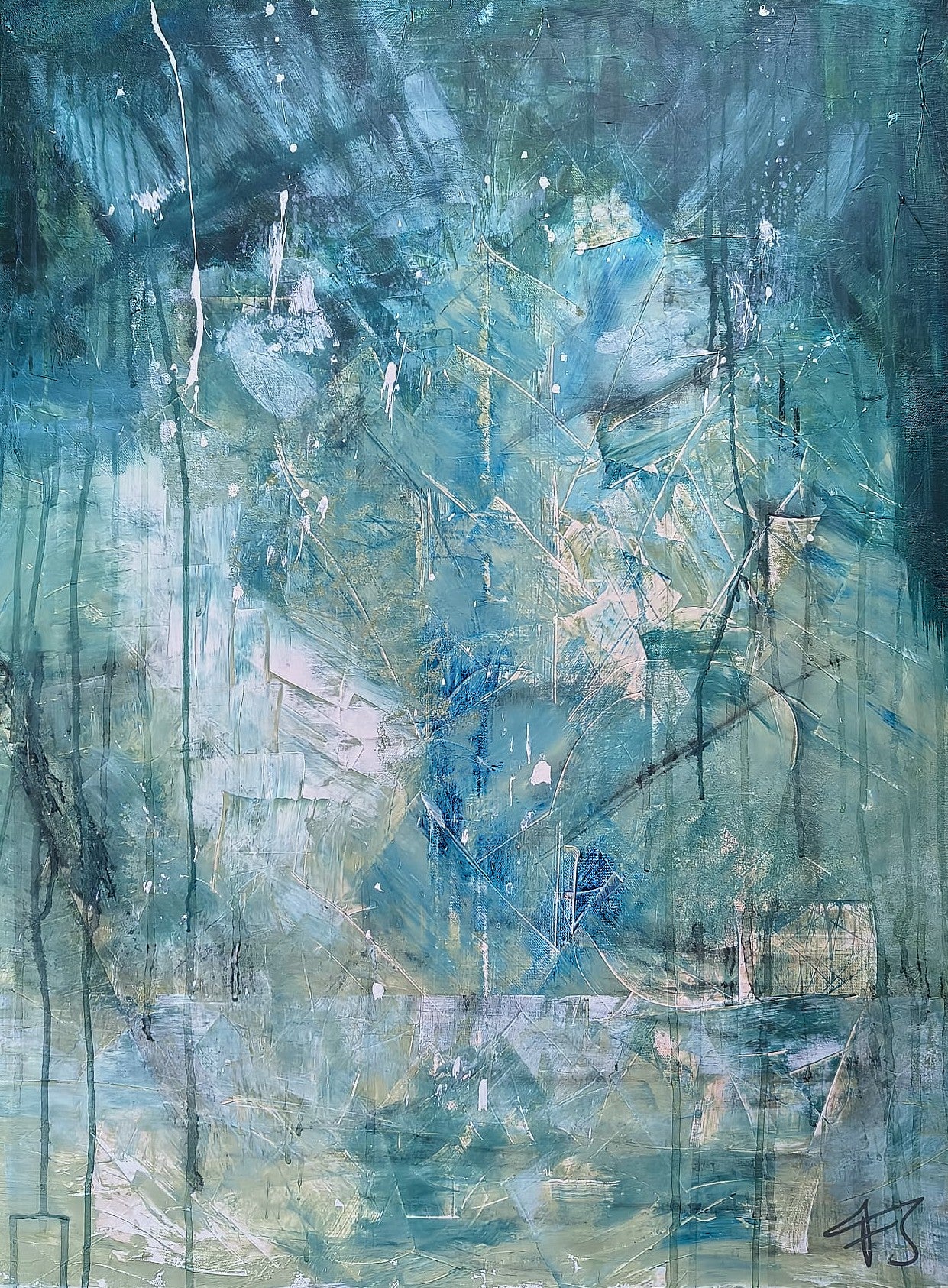 - MYSTIC NATURE - Unikat on canvas