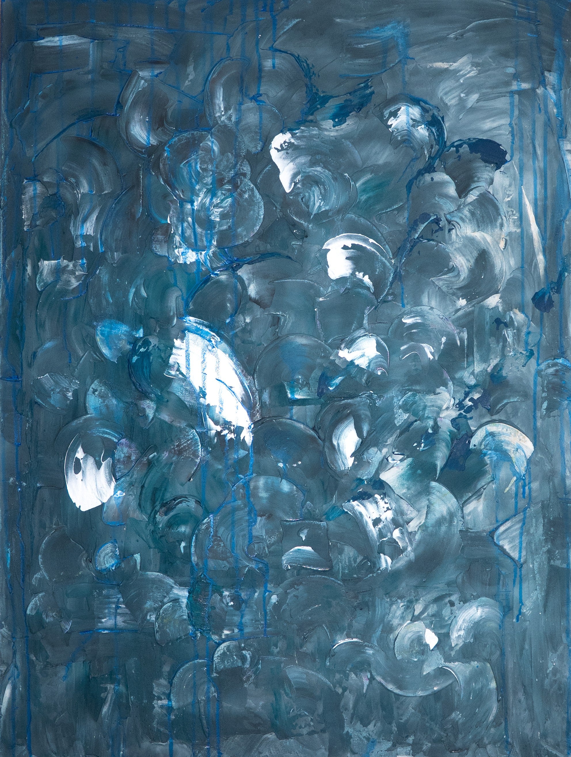 - SEA III.0 - Unikat on canvas  60x80cm