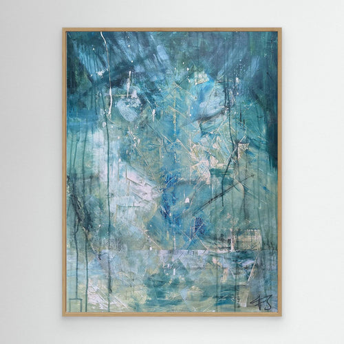 - Mystic nature PRINT on canvas - wooden/white/black frame
