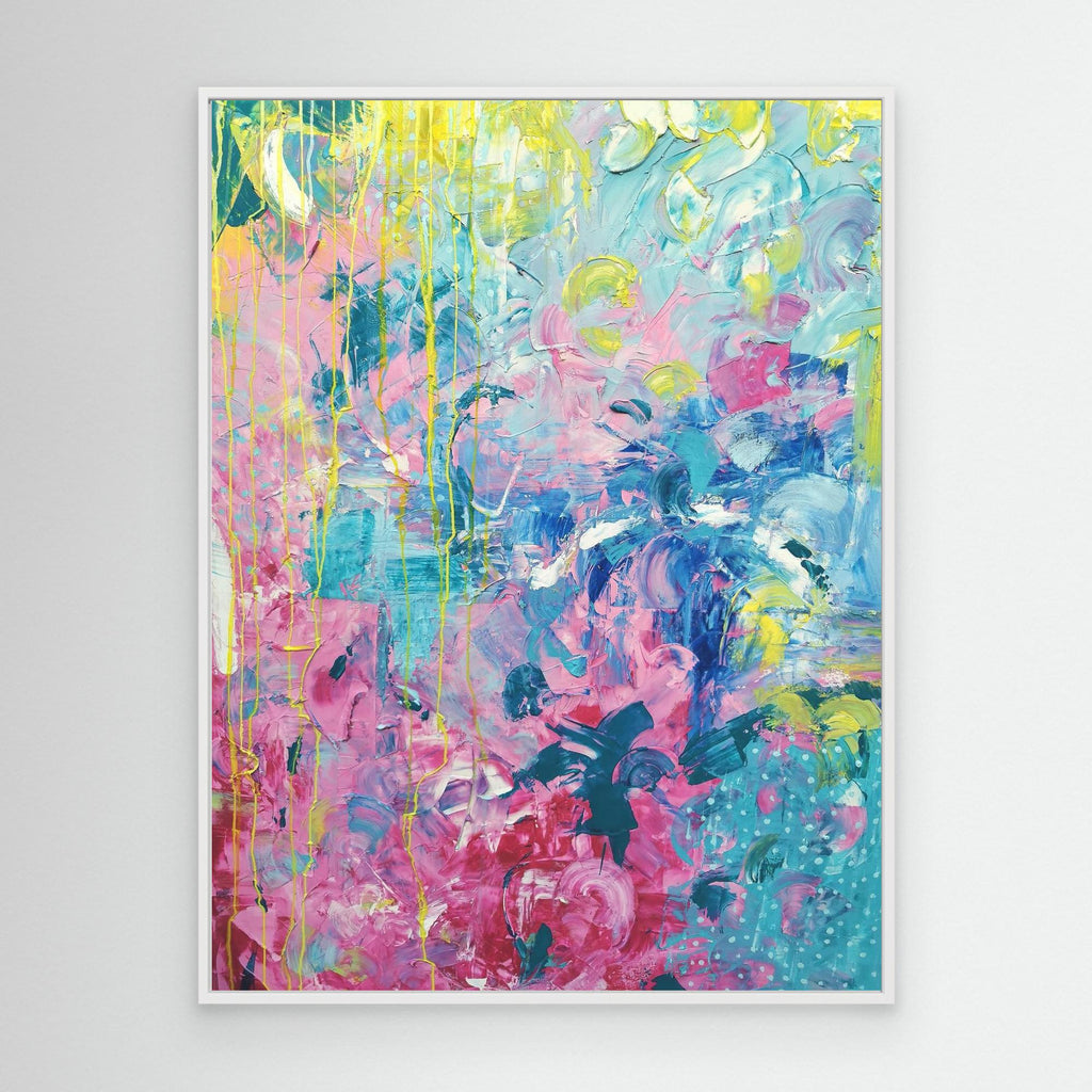 - SEA - wooden/white/black frame