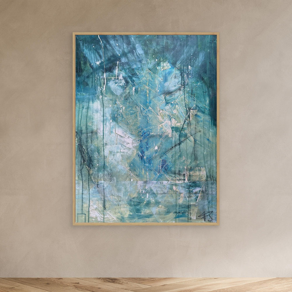 - Mystic nature PRINT on canvas - wooden/white/black frame