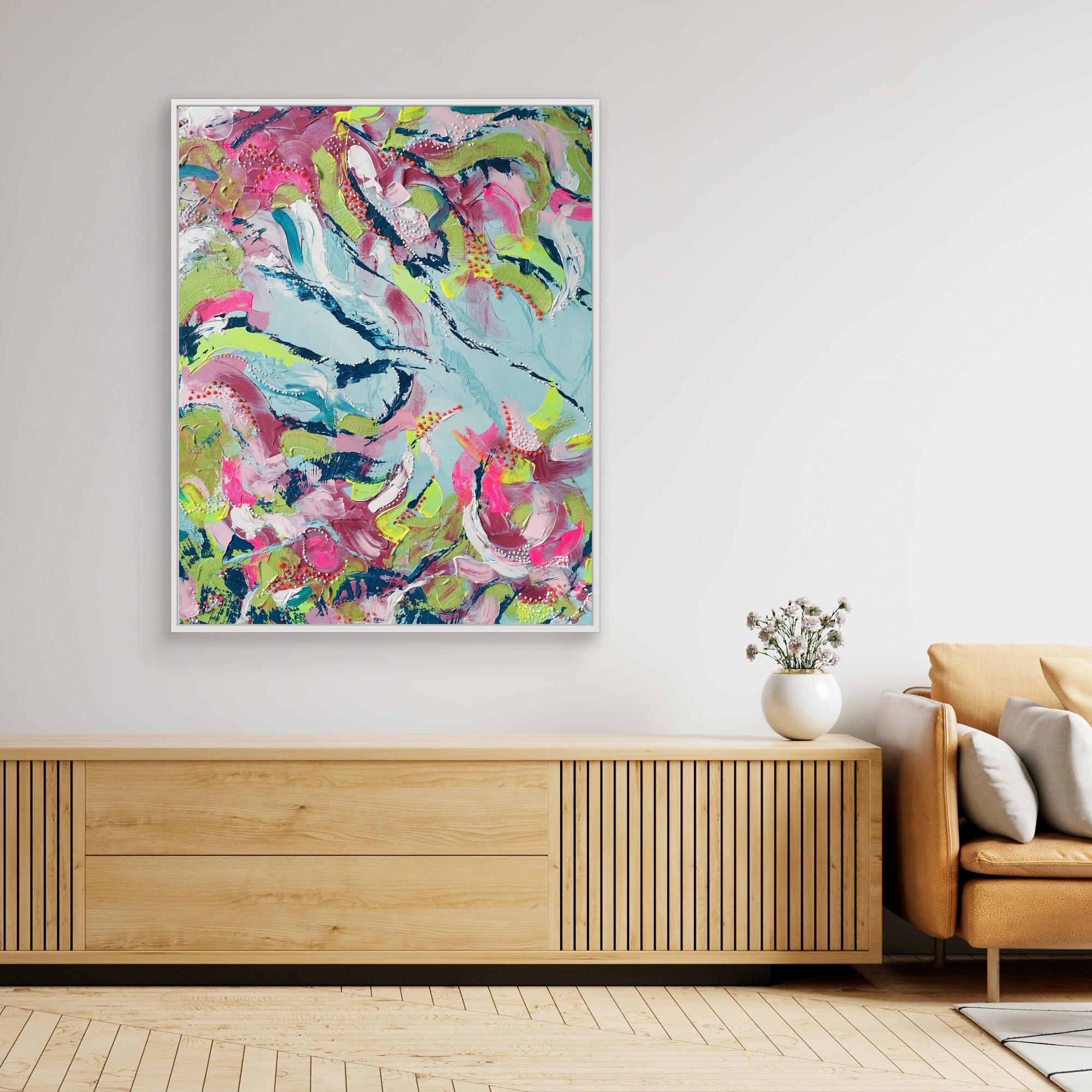 - SEA II.0 PRINT on canvas - wooden/white/black frame