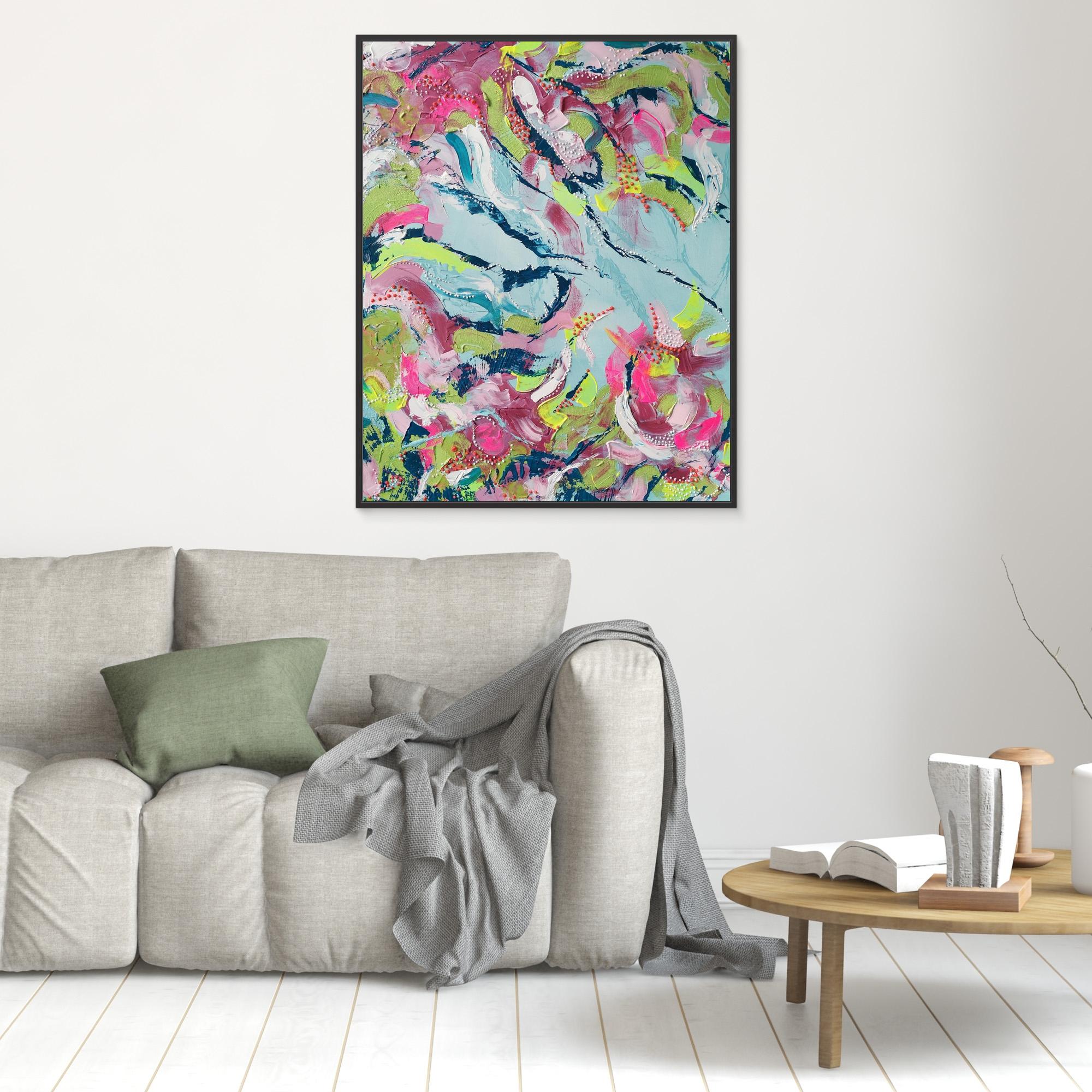 - SEA II.0 PRINT on canvas - wooden/white/black frame