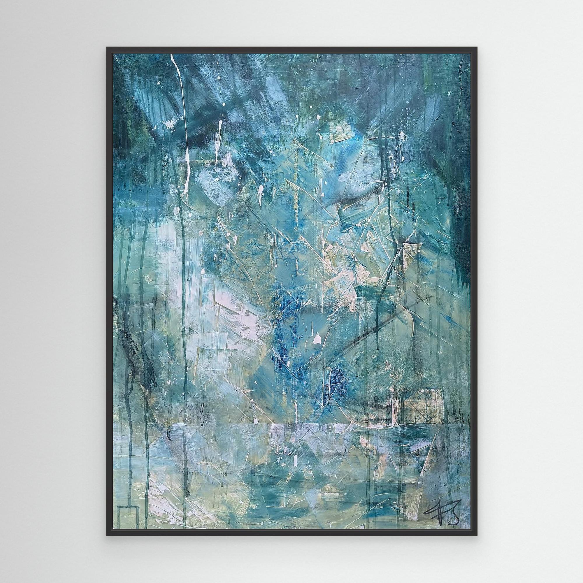 - Mystic nature PRINT on canvas - wooden/white/black frame