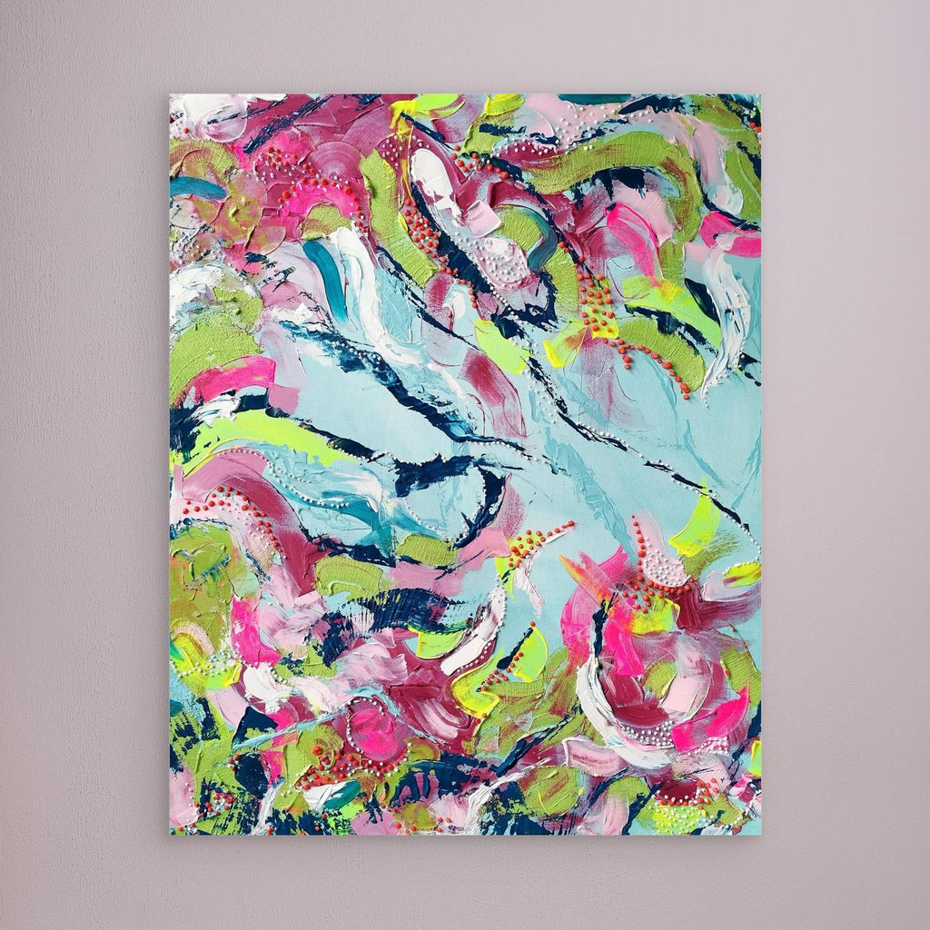 - SEA II.0 PRINT on canvas - wooden/white/black frame
