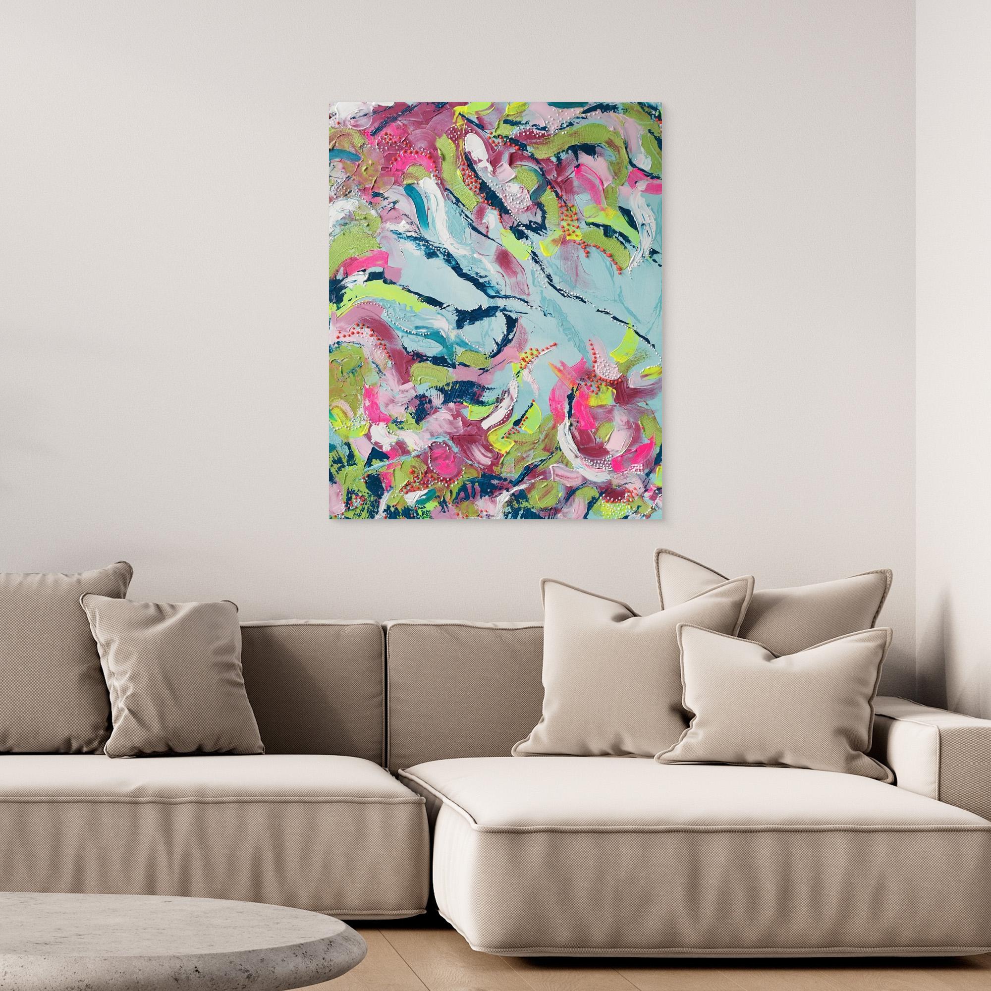 - SEA II.0 PRINT on canvas - wooden/white/black frame