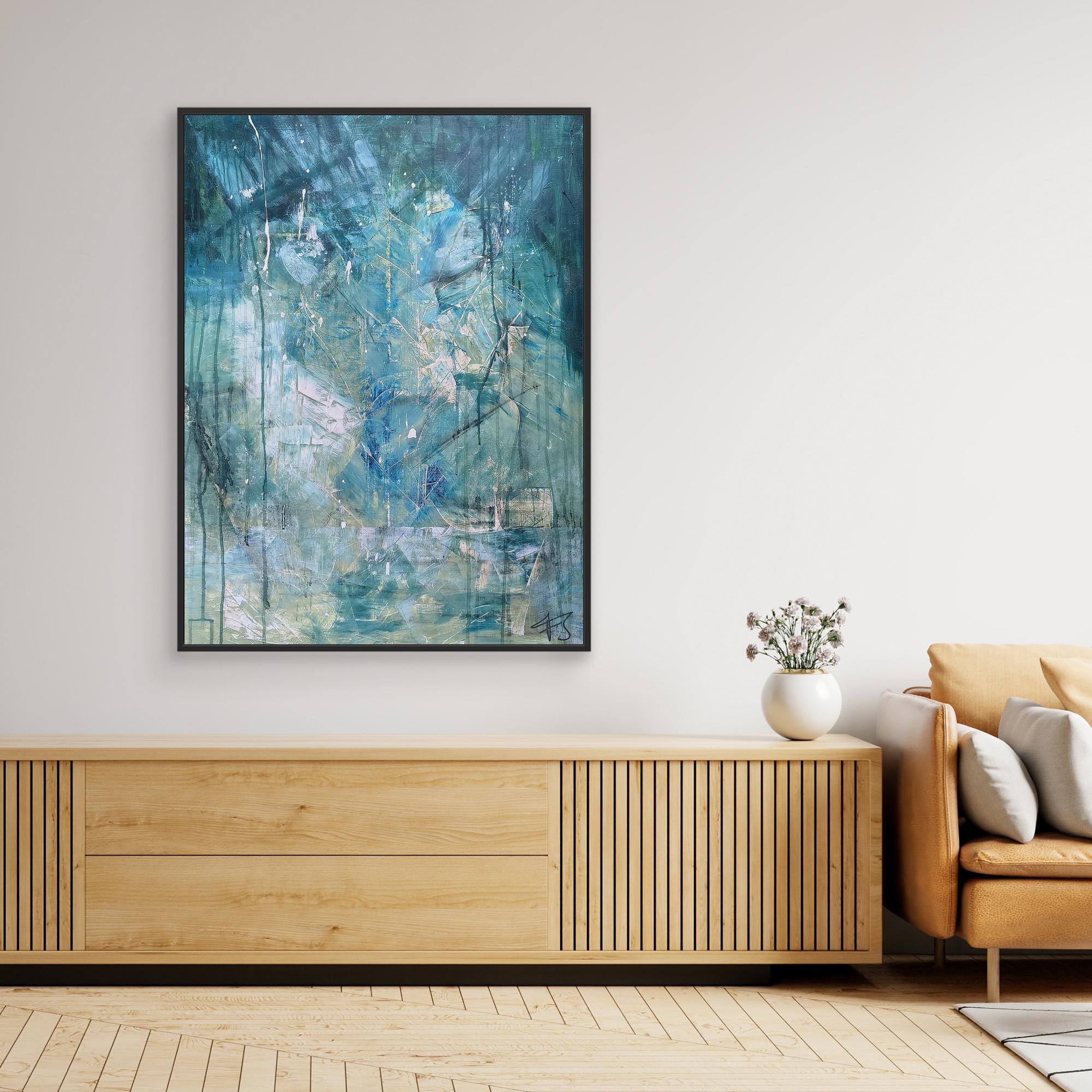 - Mystic nature PRINT on canvas - wooden/white/black frame