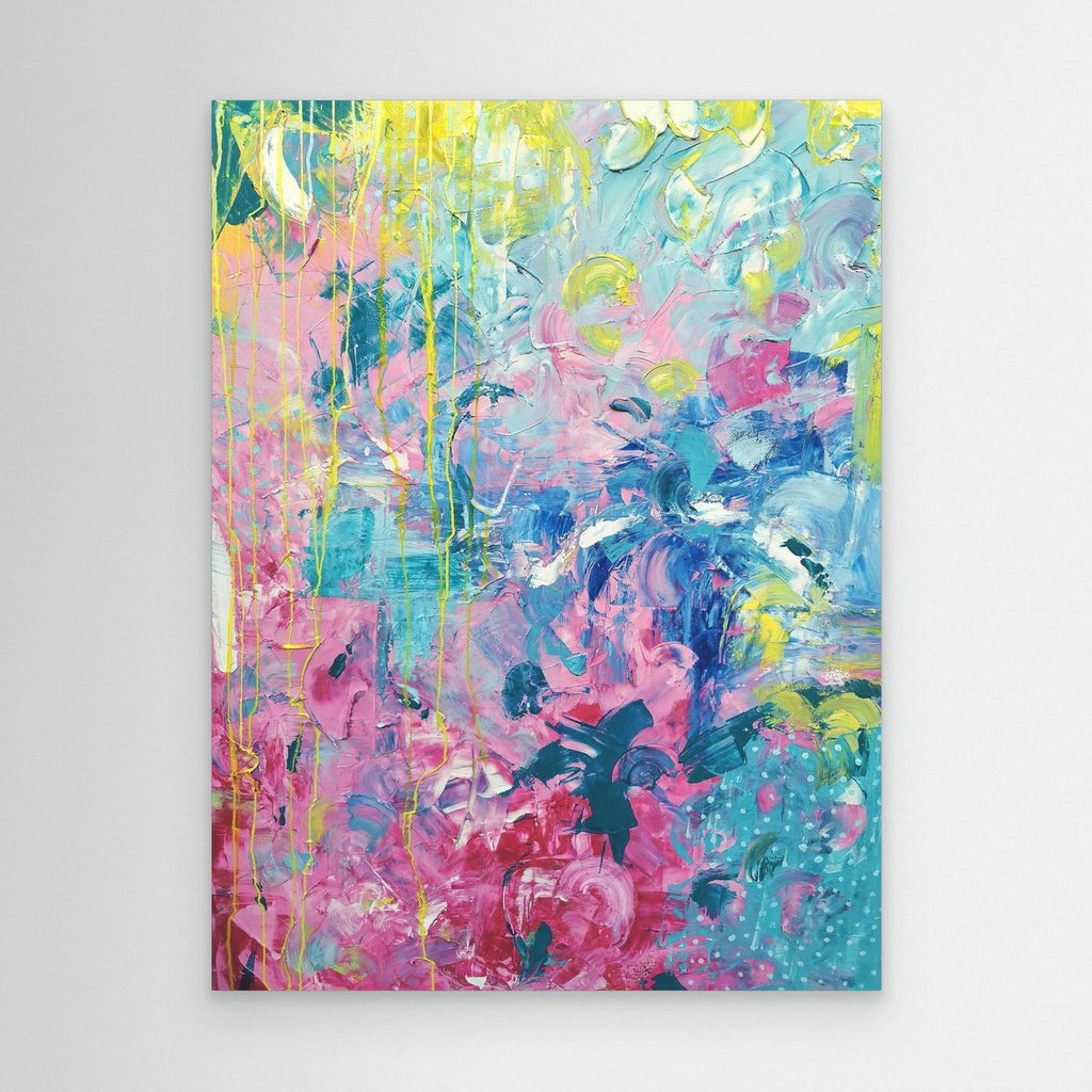 - SEA PRINT on canvas - wooden/white/black frame