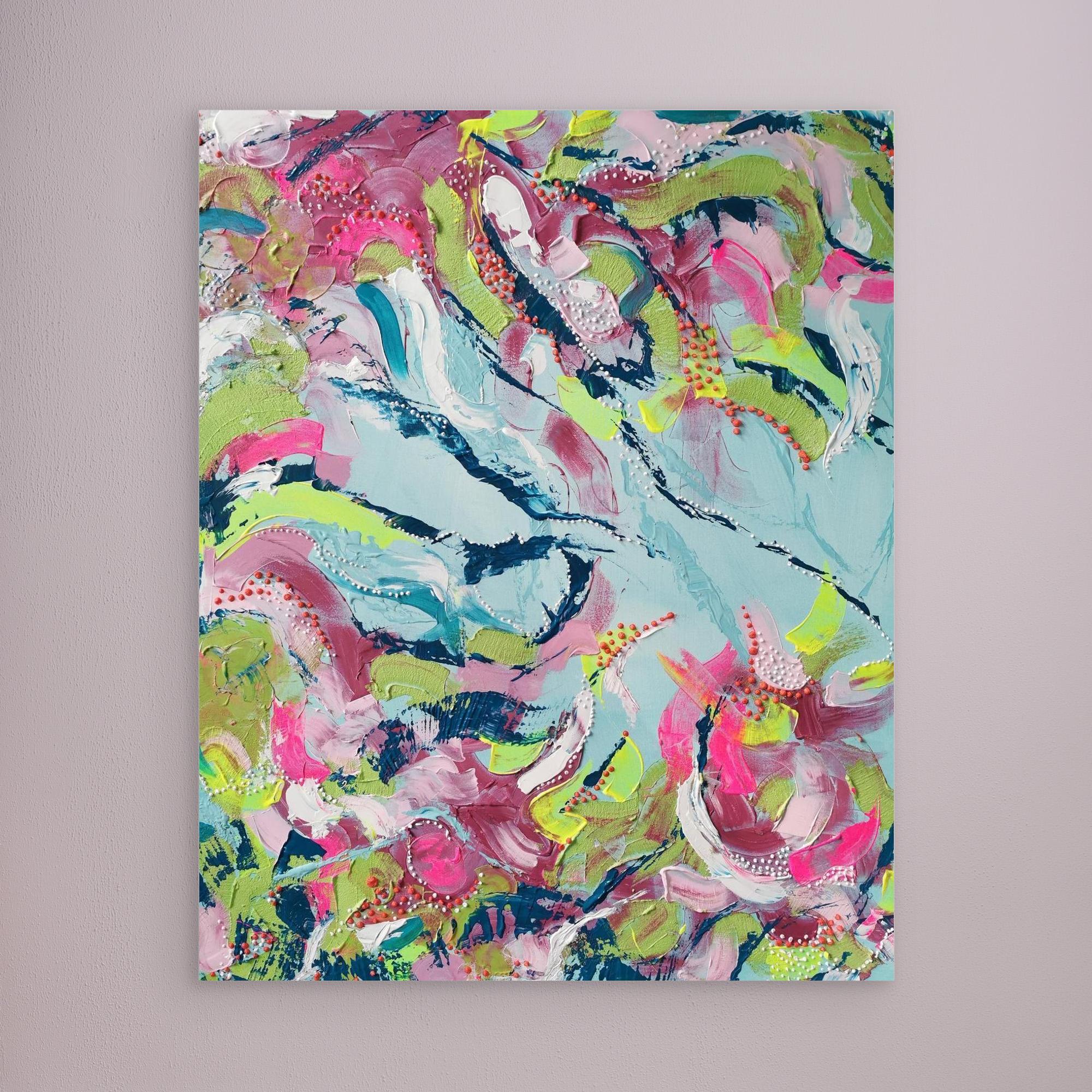 - SEA II.0 PRINT on canvas - wooden/white/black frame