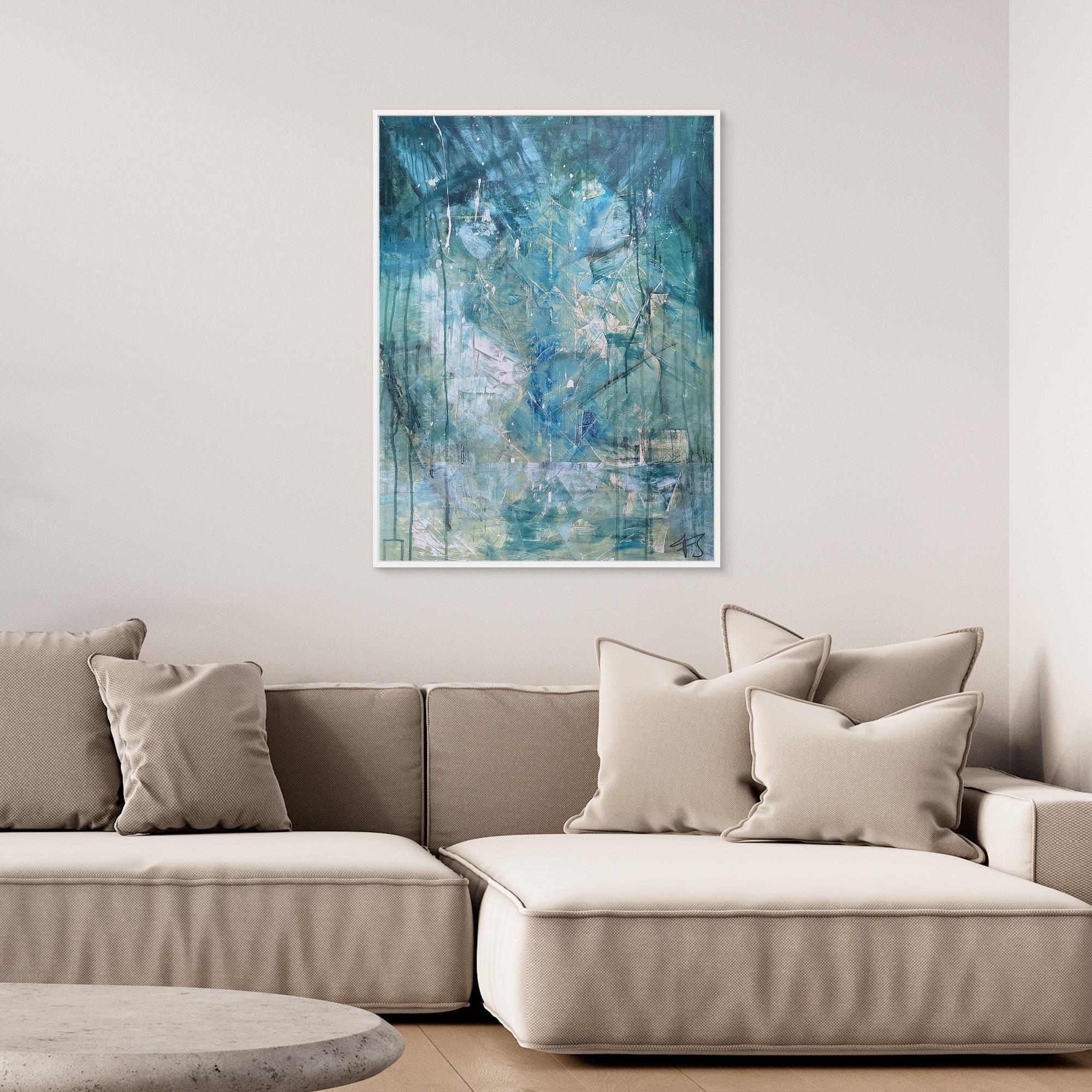 - Mystic nature PRINT on canvas - wooden/white/black frame